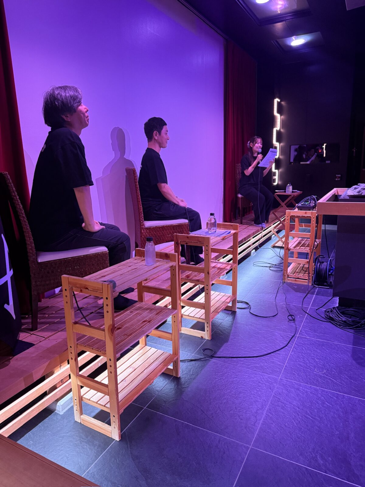 マグ万平さんと湯らっくす社長のトークイベント