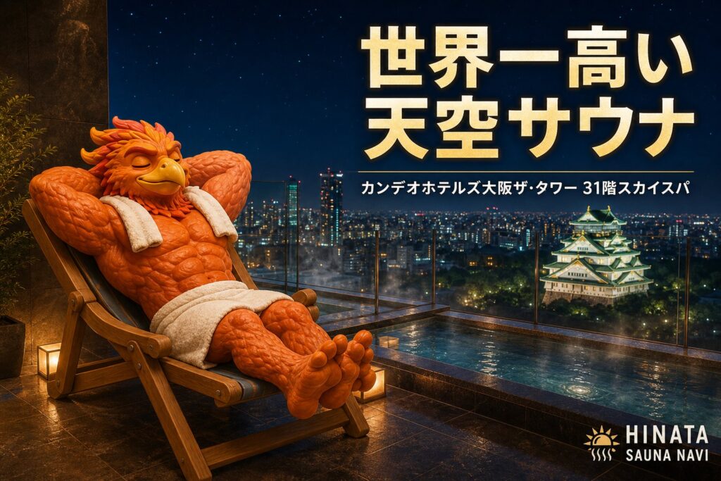 カンデオホテルズ大阪ザ・タワー 31階スカイスパ アイキャッチ