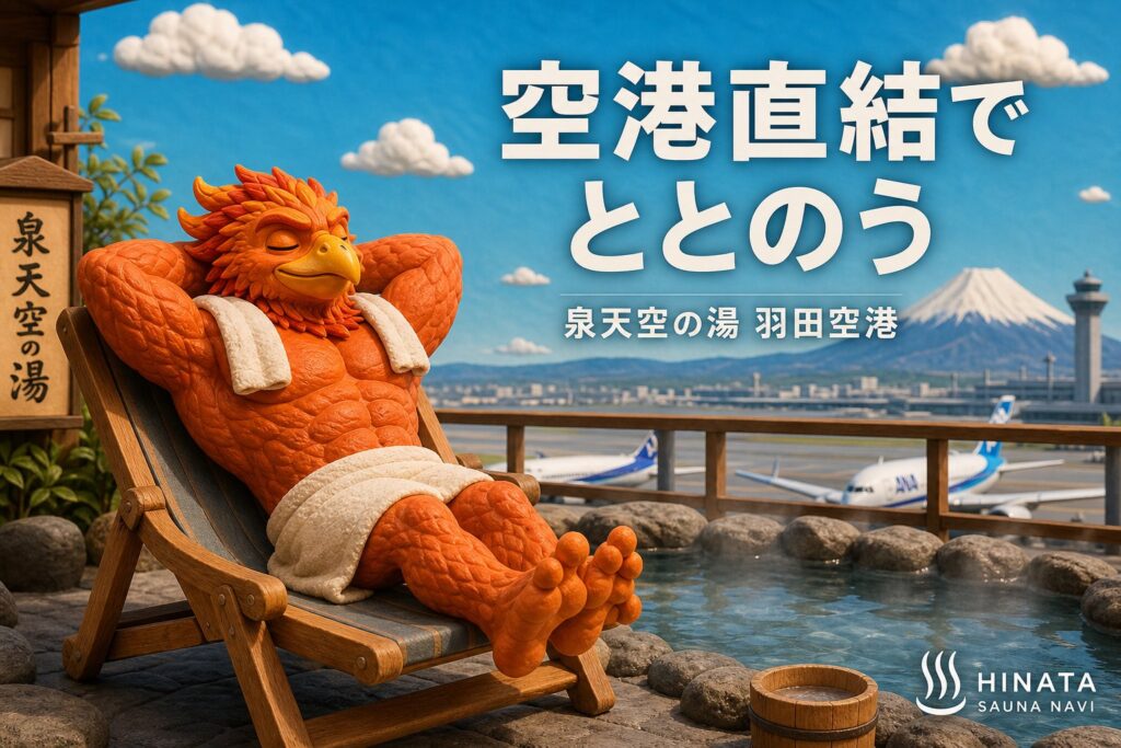 泉天空の湯 羽田空港 アイキャッチ