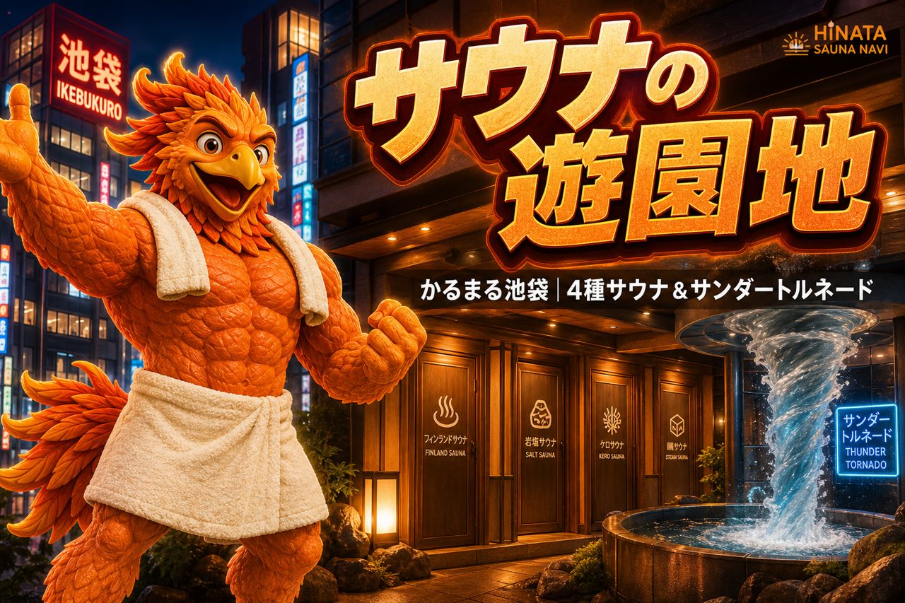 かるまる池袋 サウナの遊園地 アイキャッチ