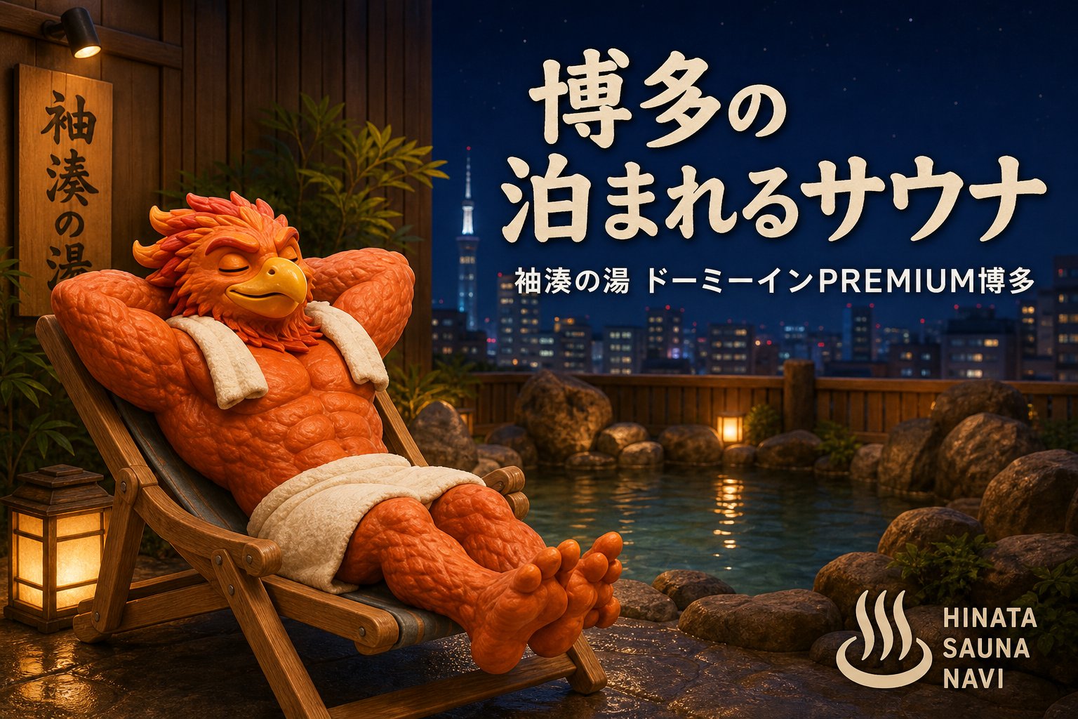 袖湊の湯 ドーミーイン博多 アイキャッチ