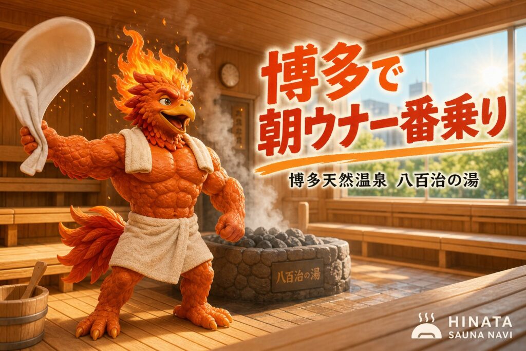 博多天然温泉 八百治の湯 アイキャッチ