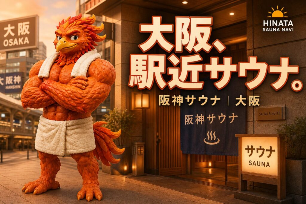 阪神サウナ｜大阪駅から一駅 福島駅徒歩1分のホテル併設のサウナ