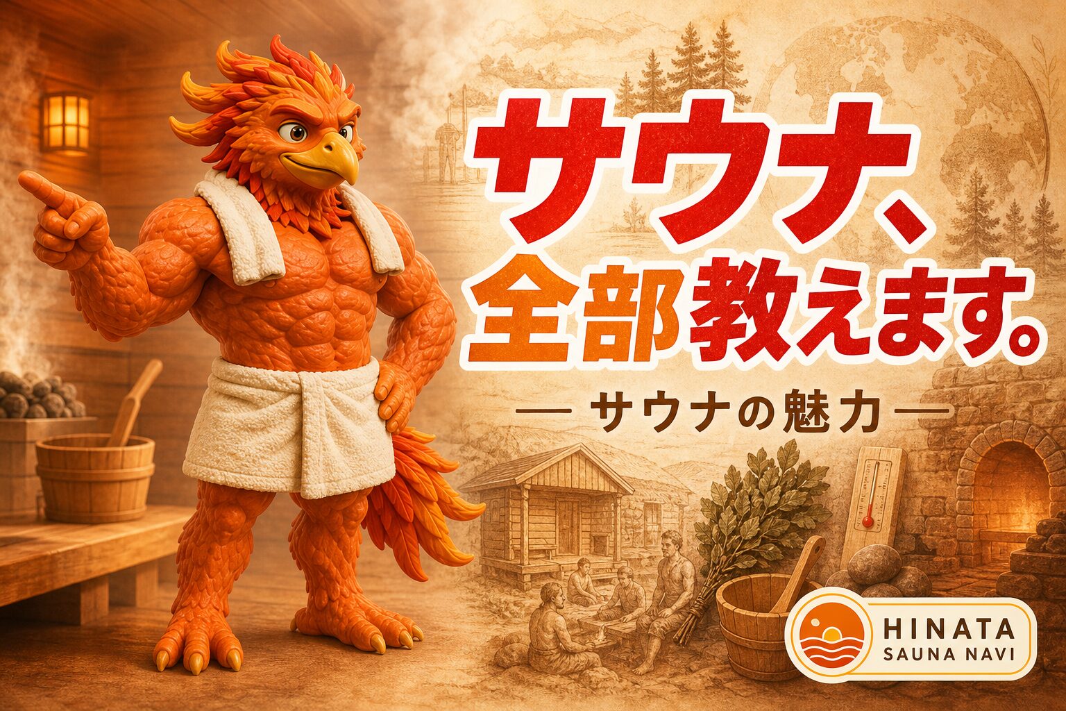 サウナの魅力を徹底解説!歴史と効果を知って、もっと楽しむ方法
