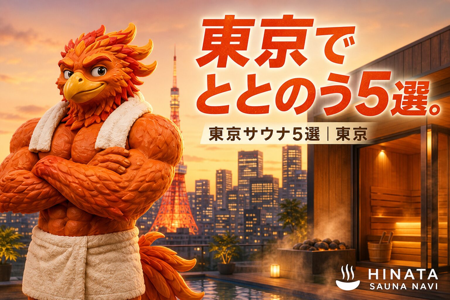東京都内の絶対行くべき｜おすすめサウナ5選！