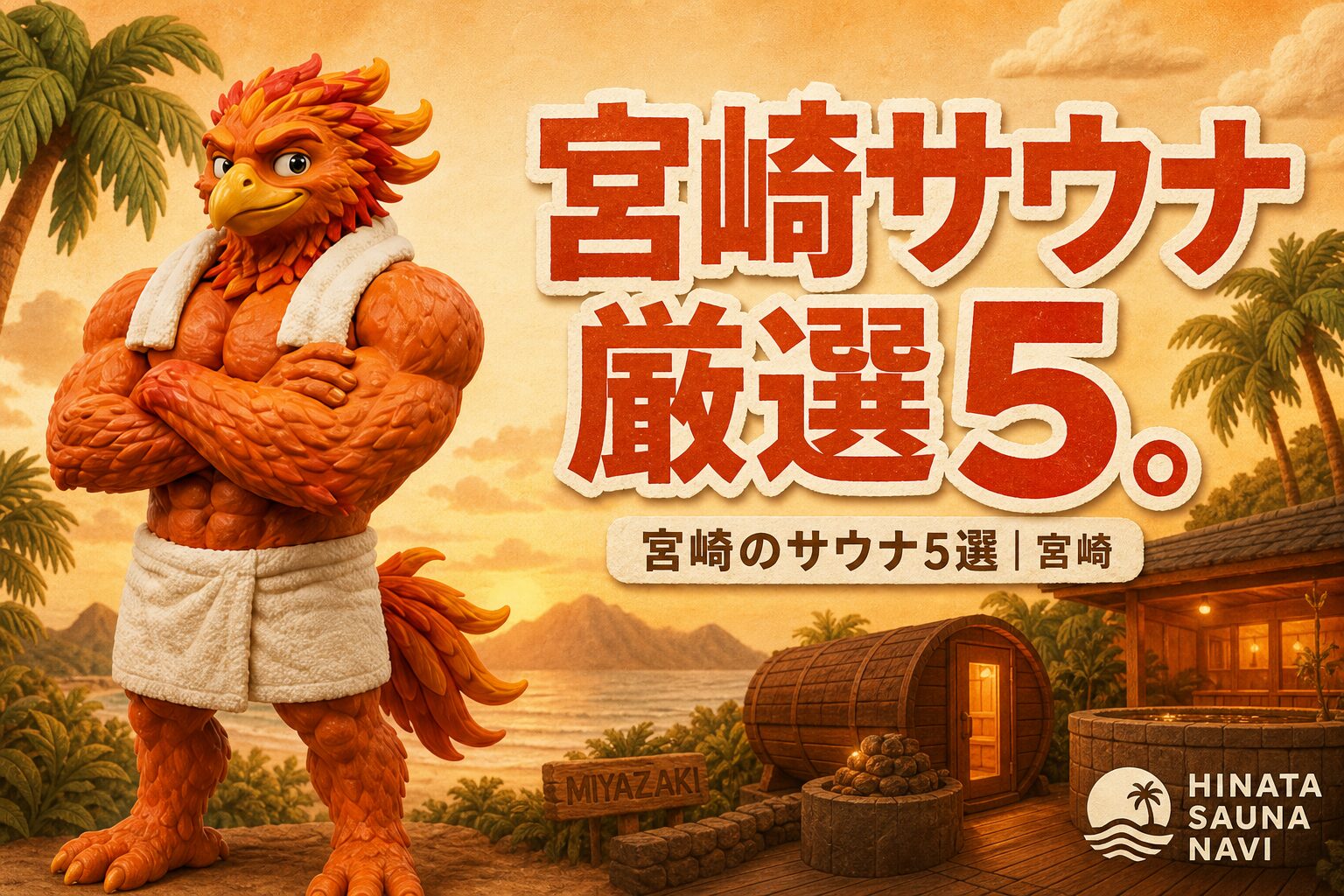 南国みやざきでリフレッシュ！宮崎のおすすめサウナ５選