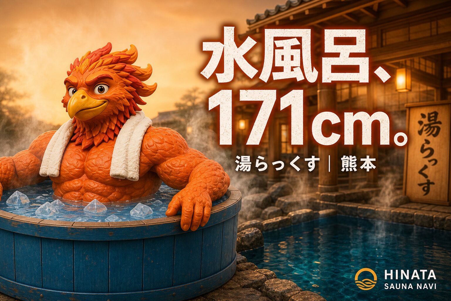 湯らっくすは西の聖地｜日本一深い水風呂とMADMAXでととのう【熊本】